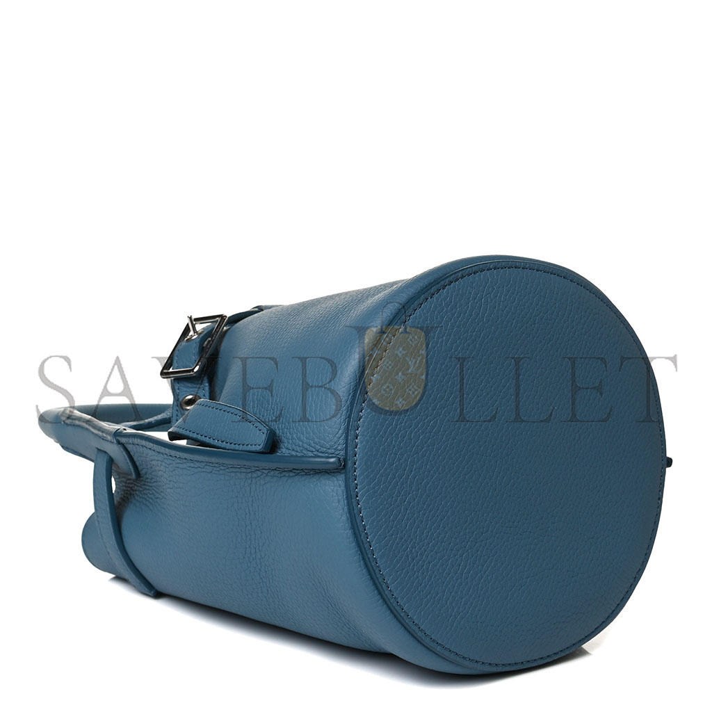 Ce**e calfskin nano big bag bucket slate blue (21*15*15cm)
